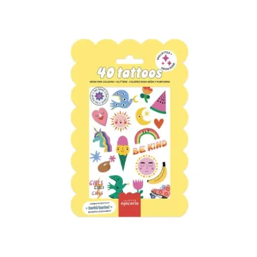Pochette de 40 Tattoos -...