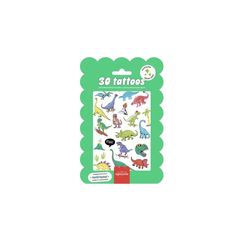 Pochette de 30 Tattoos - Dino Crush