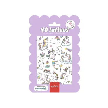 Pochette de 40 Tattoos -...