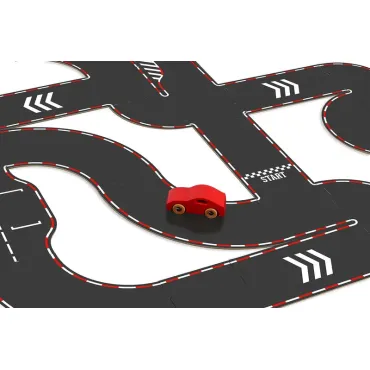 Circuit réversible en carton, Vilacity