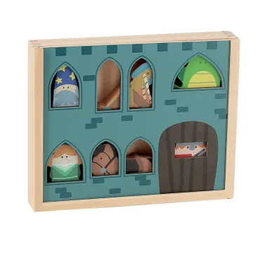 Figurines en bois, Mes histoires de château-fort