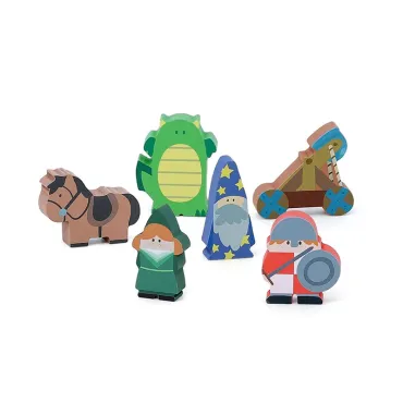 Figurines en bois, Mes histoires de château-fort