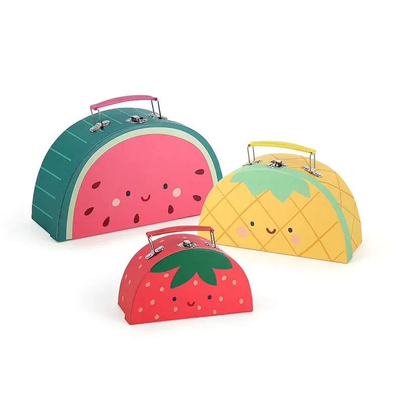 Set de 3 valisettes gigognes, Les fruits - Sarah Betz