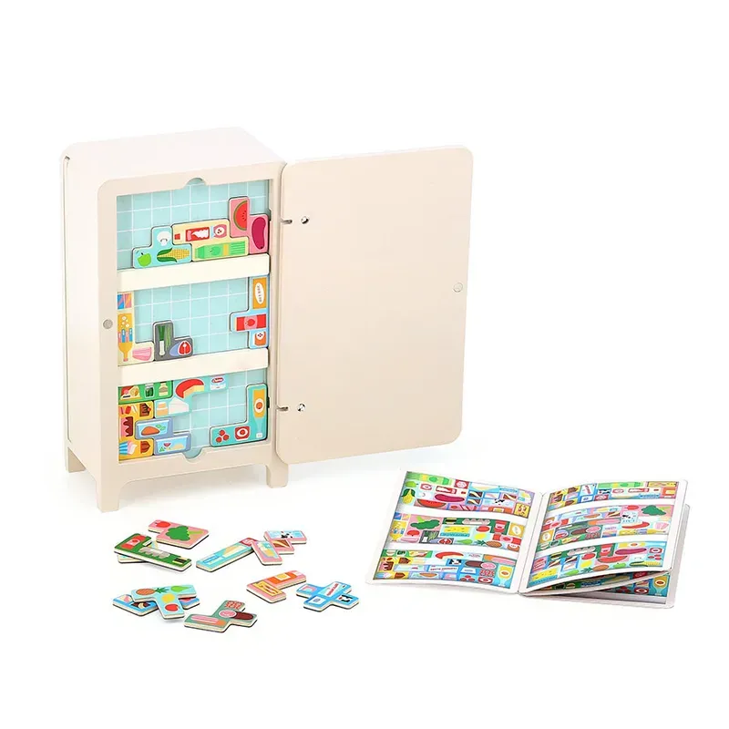 Jeu de logique en bois, Le frigo - Ingela P.Arrhenius