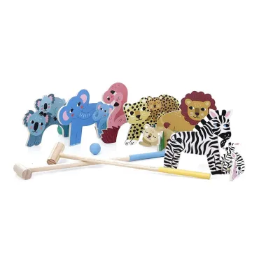 Croquet en bois, Maman et bébé - Michelle Carlslund