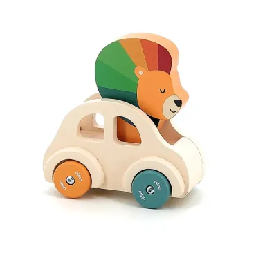 Voiture klaxon Le lion - Andy Westface