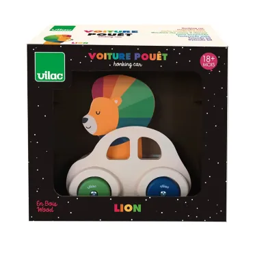 Voiture klaxon Le lion - Andy Westface