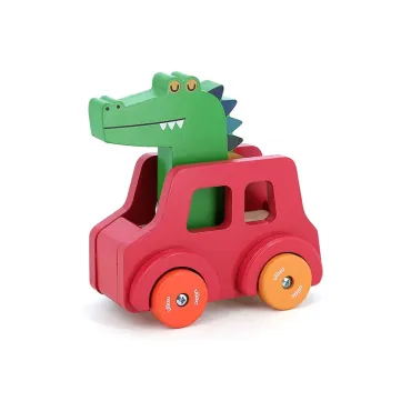 Voiture klaxon Le crocodile...
