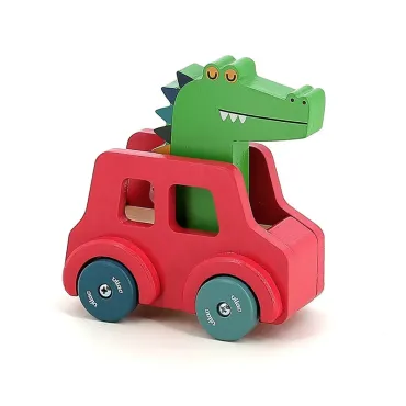 Voiture klaxon Le crocodile - Andy Westface