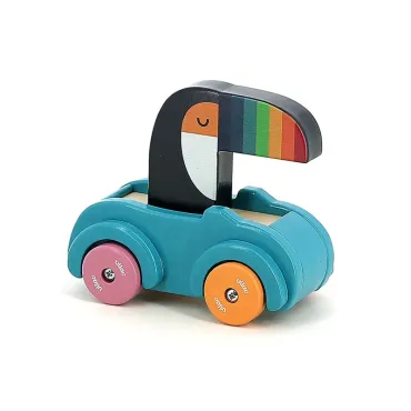 Voiture klaxon Le toucan - Andy Westface