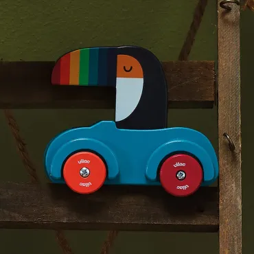 Voiture klaxon Le toucan - Andy Westface