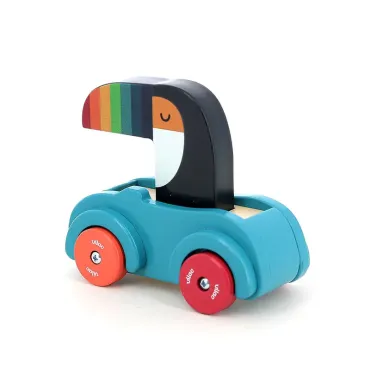 Voiture klaxon Le toucan - Andy Westface