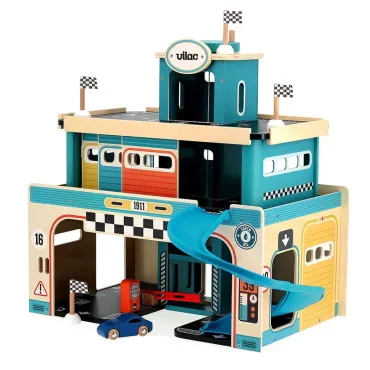 Garage en bois vintage,...