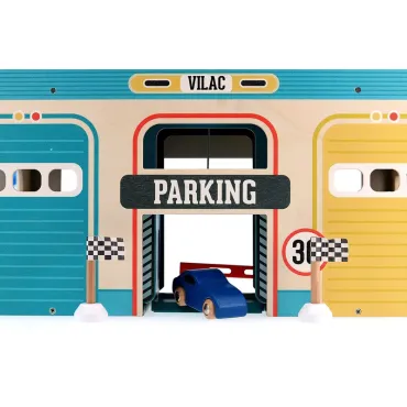 Garage en bois vintage, Vilacity