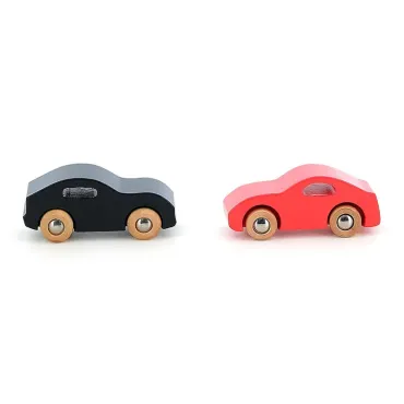 Coffret de 4 voitures en bois Super cars, Vilacity