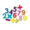 Coffret de magnets en bois, 58 chiffres
