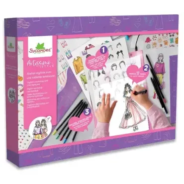 Artissimo - Atelier stylisme avec tablette lumineuse