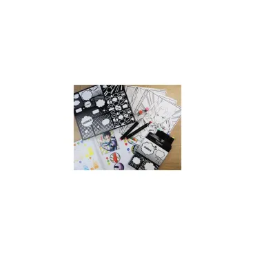 Manga - Layout et marqueurs - Manga Garcon