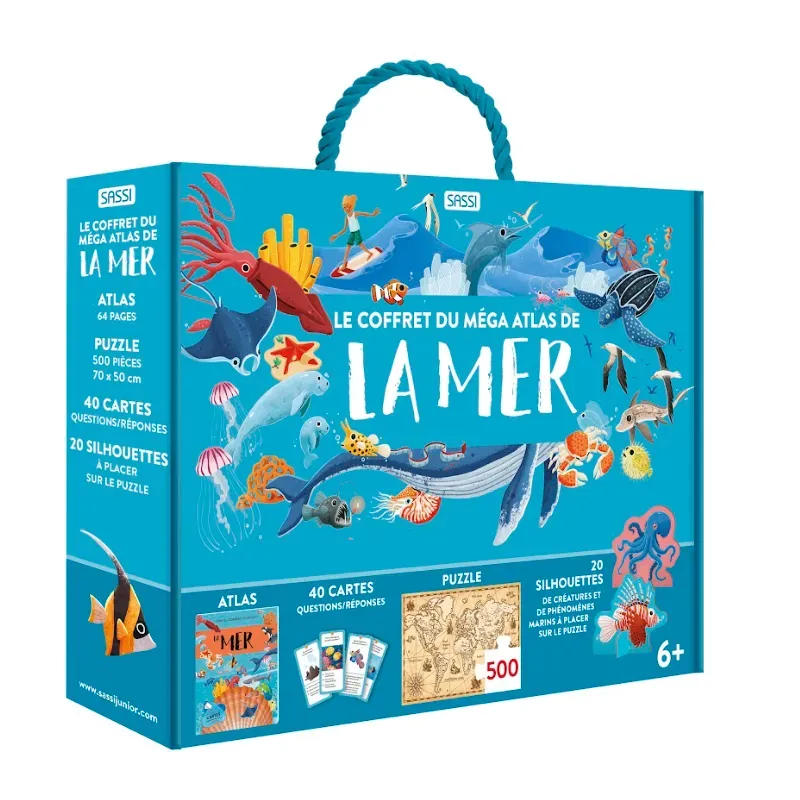 Le coffret du méga atlas de la mer
