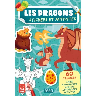 Les dragons - Stickers et...
