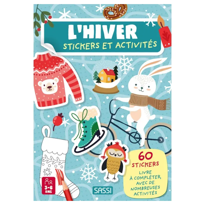 L'hiver - Stickers et activités