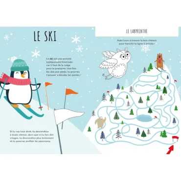 L'hiver - Stickers et activités