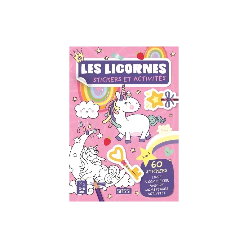 Les licornes - Stickers et activités