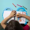 Super coloring book + stickers - Dino