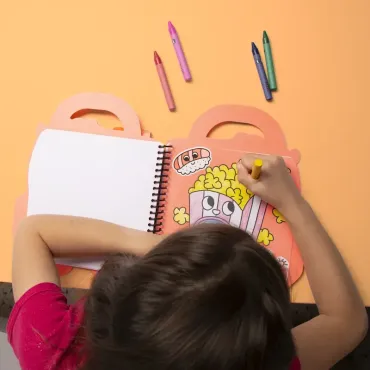 Super coloring book + stickers - Truck