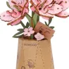 Puzzle 3D en bois - Fleurs de Cerisier