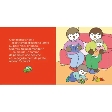 T'choupi écrit au père Noël