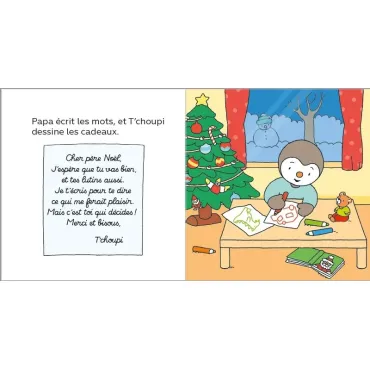 T'choupi écrit au père Noël