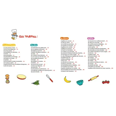 T'choupi mon grand livre de cuisine pour enfants