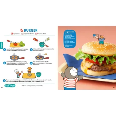 T'choupi mon grand livre de cuisine pour enfants