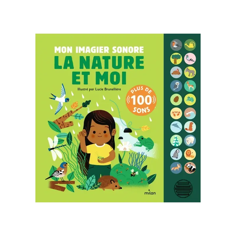 Mon imagier sonore - La nature et moi