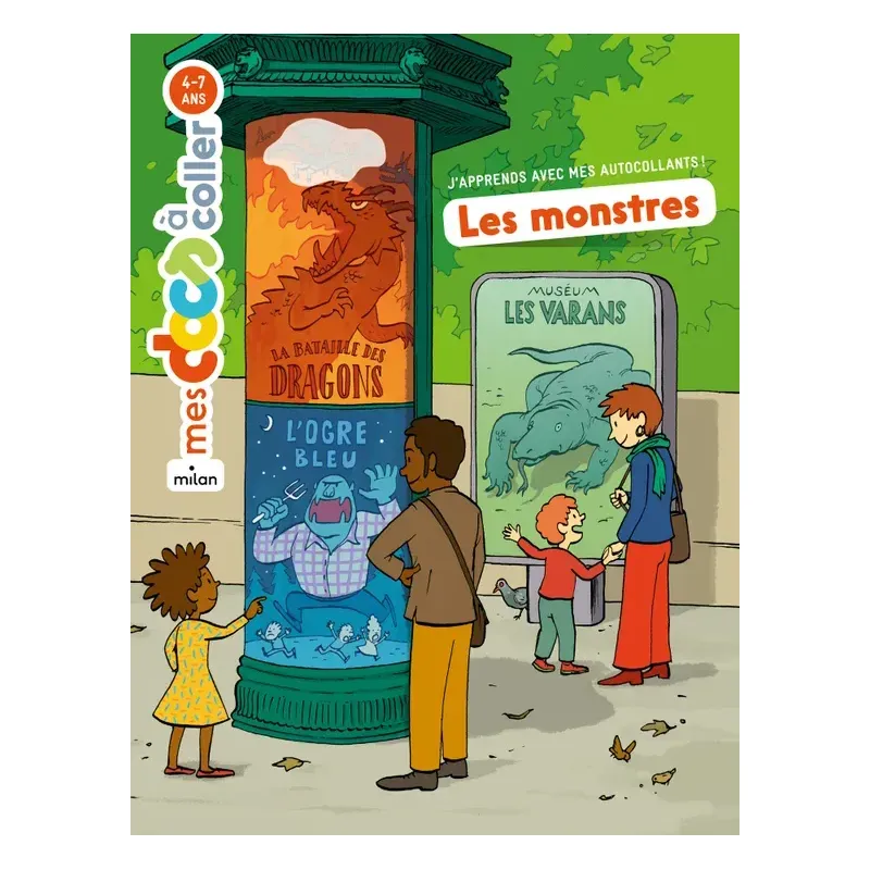 Mes Docs à coller - Les Monstres