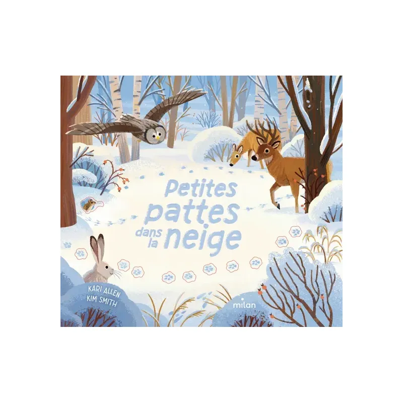 Petites pattes dans la neige