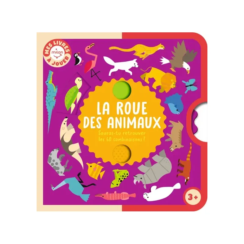 La roue des animaux - Sauras-tu retrouver les 60 combinaisons ? 