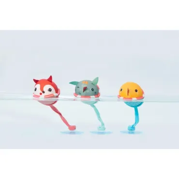 3 balles de bain