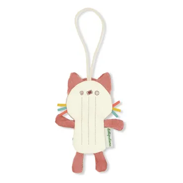 Etiquette bagage Jeanne le chat