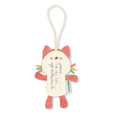 Etiquette bagage Jeanne le chat