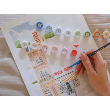 Peinture au numéro - Notting Hill