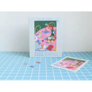 Puzzle 1000 pièces - Bodegon de jardin par Gisèle Murias