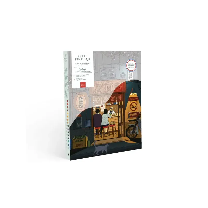 Coffret peinture au numéro - Petit Pinceau Izakaya