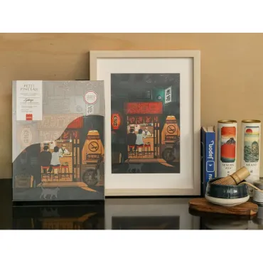 Coffret peinture au numéro - Petit Pinceau Izakaya