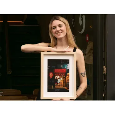 Coffret peinture au numéro - Petit Pinceau Izakaya