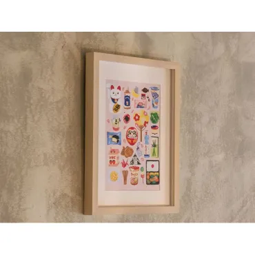 Coffret peinture au numéro - Petit Pinceau Week-end à Tokyo
