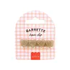 Barrette cheveux - Coeur Doré