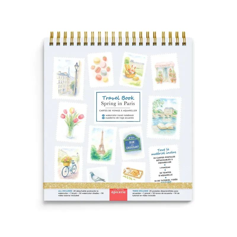 Travel Book - Spring In Paris