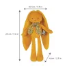 Pantin lapin Ocre - 25 cm